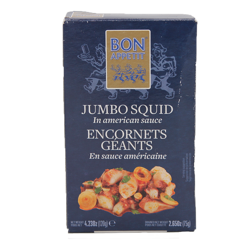 Bon Appetit Jumbo Squid 120g